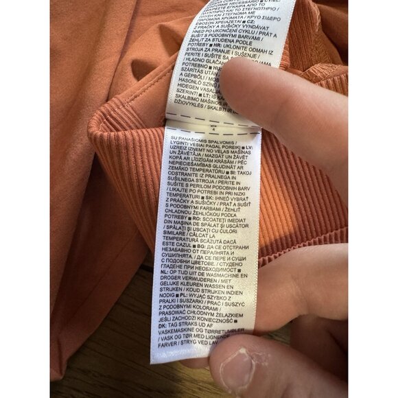 ATHLETA Brooklyn Ankle Pant in Sunset Glow Orange Style 198671 Women Size 4 READ - Picture 11 of 15